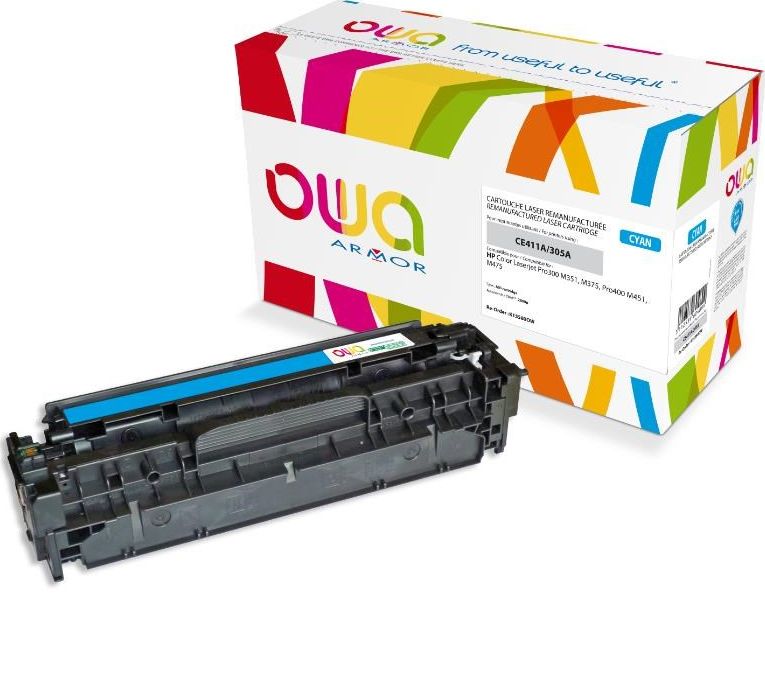 Toner OWA Armor Cyan Produkt odnowiony 305A (K15580OW)