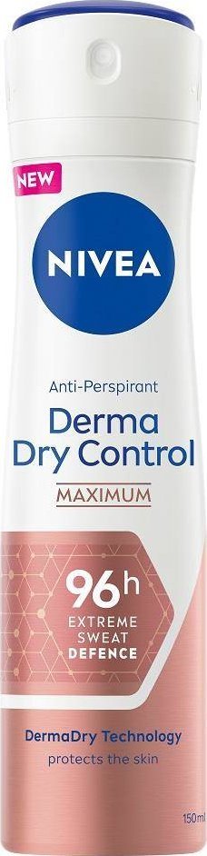 Nivea Derma Dry Control antyperspirant spray 150ml