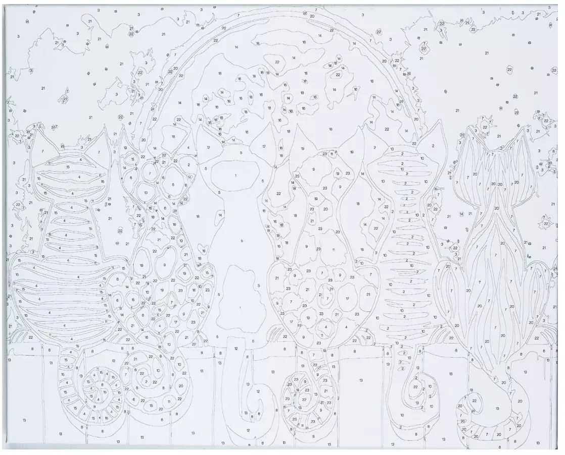 TOY PAINTING BY NUMBERS 40X50 80919