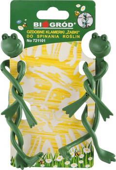 Browin Ozdobne Klamerki Żabki Do Spinania 2 szt.