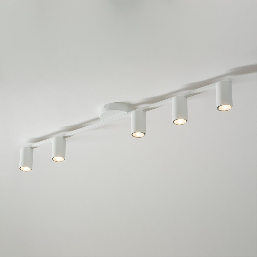 Lampa sufitowa Sigma Biała lampa minimalistyczna Sky sufitowa do sypialni