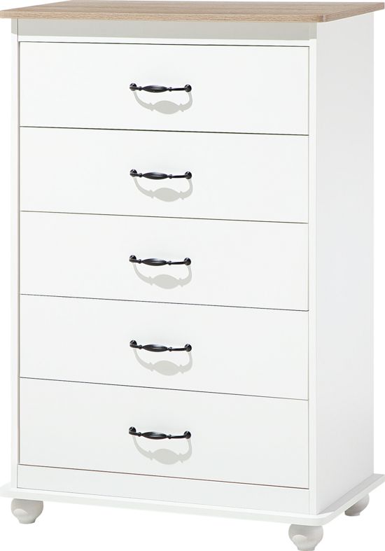 Beliani Komoda biała SHARON