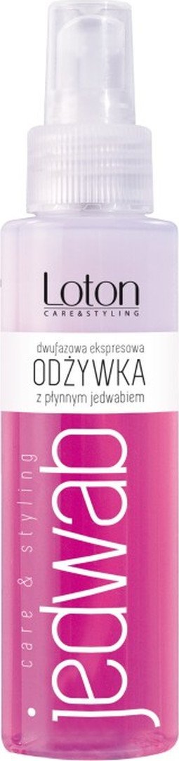 Loton Care & Styling Dwufazowa odżywka z płynnym jedwabiem 150ml