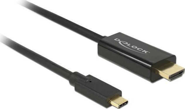 Kabel USB Delock USB-C - HDMI 1 m Czarny (85290)