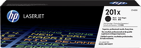 Toner HP 201X Black Original (CF400X)