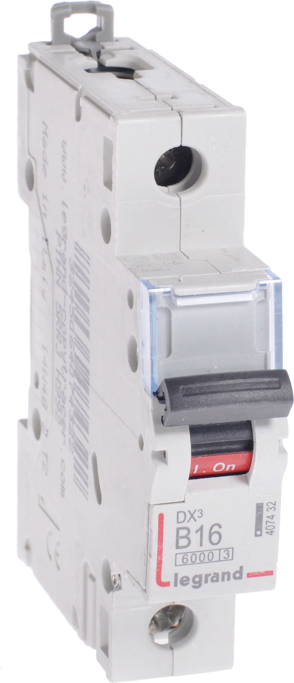 Legrand Wyłącznik nadprądowy 1P B 16A 6kA AC S301 DX3 (407432)