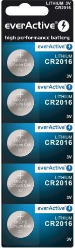 EverActive Bateria CR2016 5 szt.