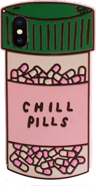 GEL ETUI DO IPHONE X CASE OBUDOWA COVER CHILL PILLS