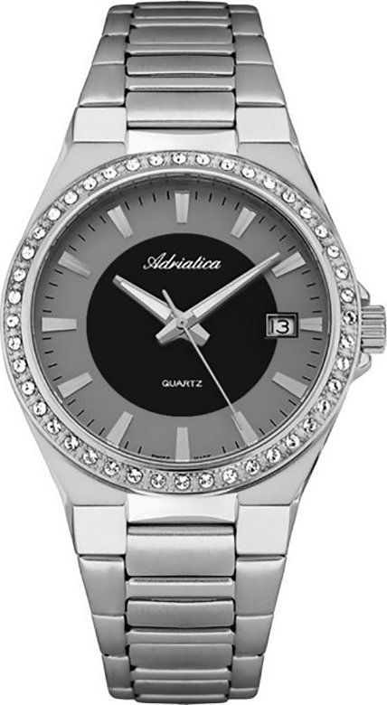 Zegarek Adriatica Zegarek damski Adriatica A3804.5114QZ srebrny