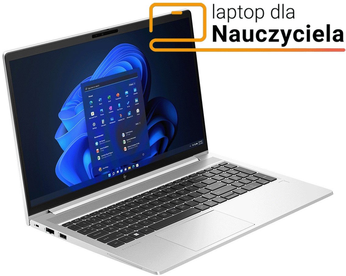 Laptop HP EliteBook 650 G10 / 9B2L8US / Intel i7-13 / 16GB / SSD 1TB / Intel Xe / FullHD / Win 11 Pro / Srebrny