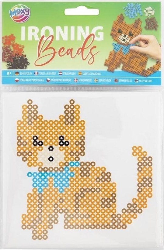 Koraliki do prasowania Kot