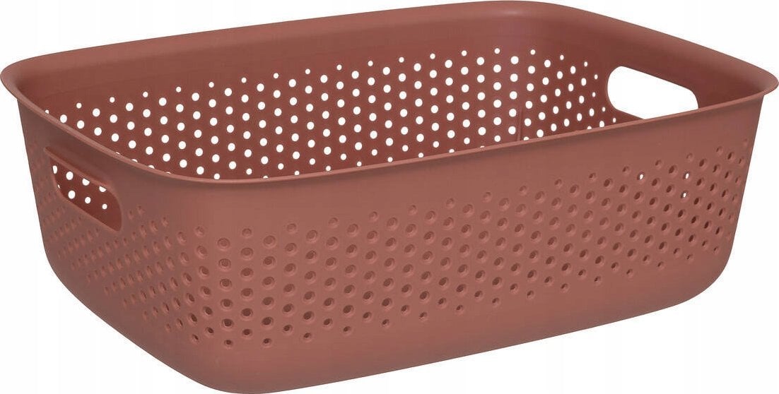 5five Pojemnik ażurowy SIENNE, plastik, z uchwytami, 10 l