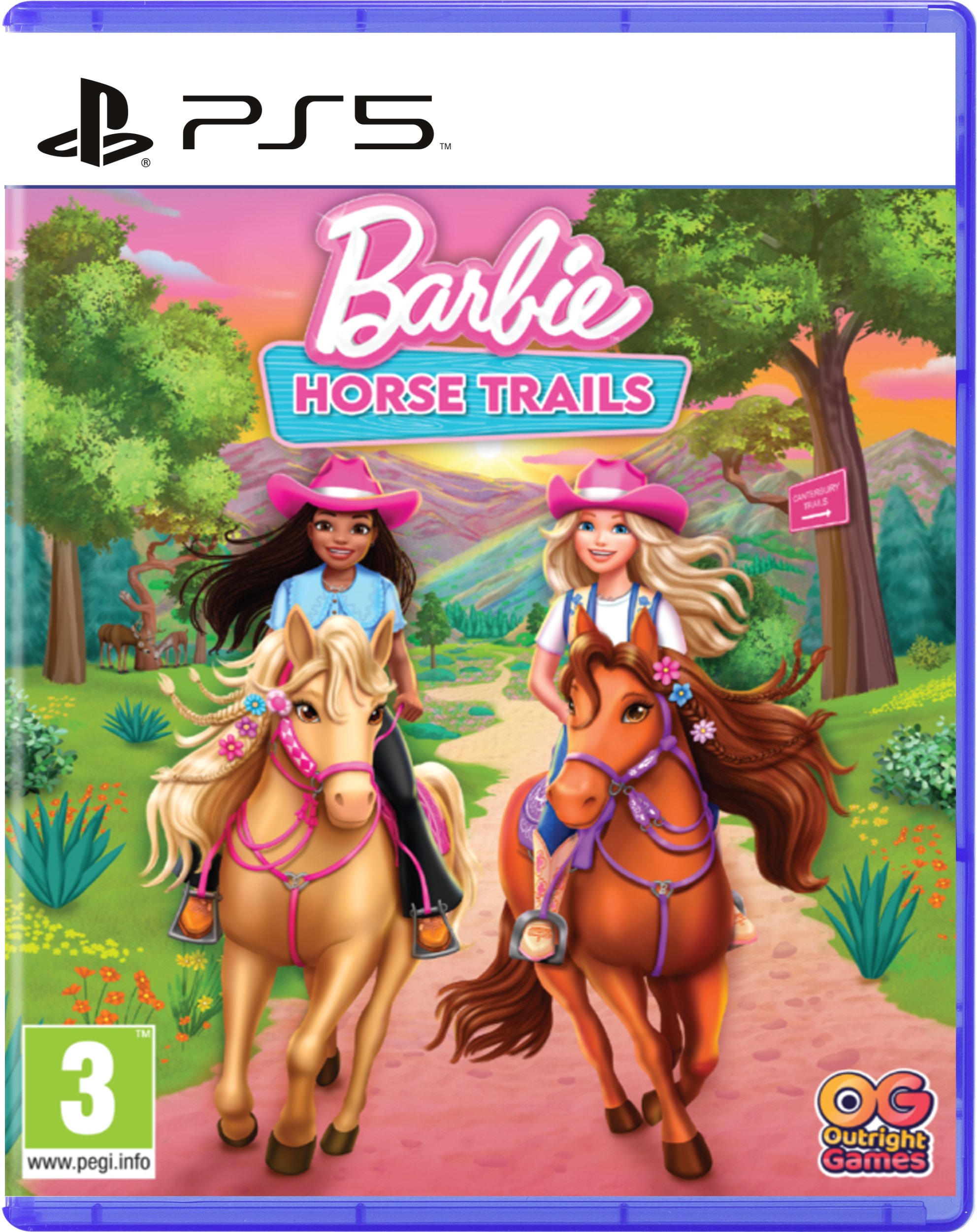 BARBIE HORSE TRAILS PS5