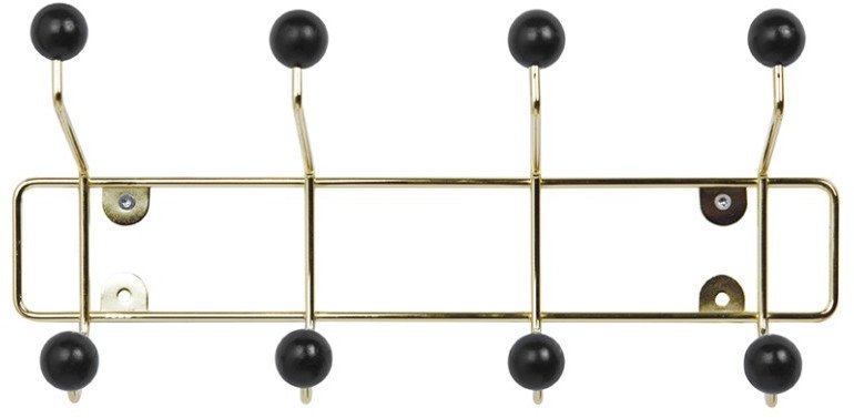 Wieszak na ubrania na ścianę SATURNUS, 34 cm