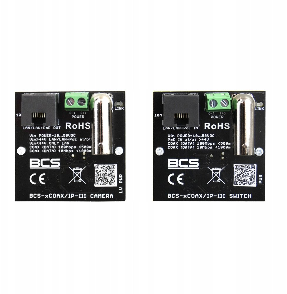 Zasilacz BCS BCS POWER BCS-XCOAX/IP-III