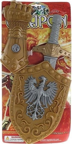 Tarcza i miecz rycerskie