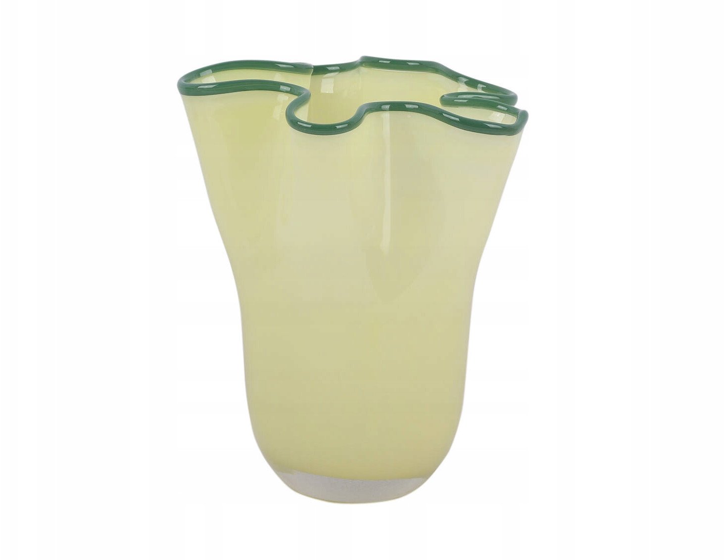 Wazon szklany RUFFLES, 22 cm