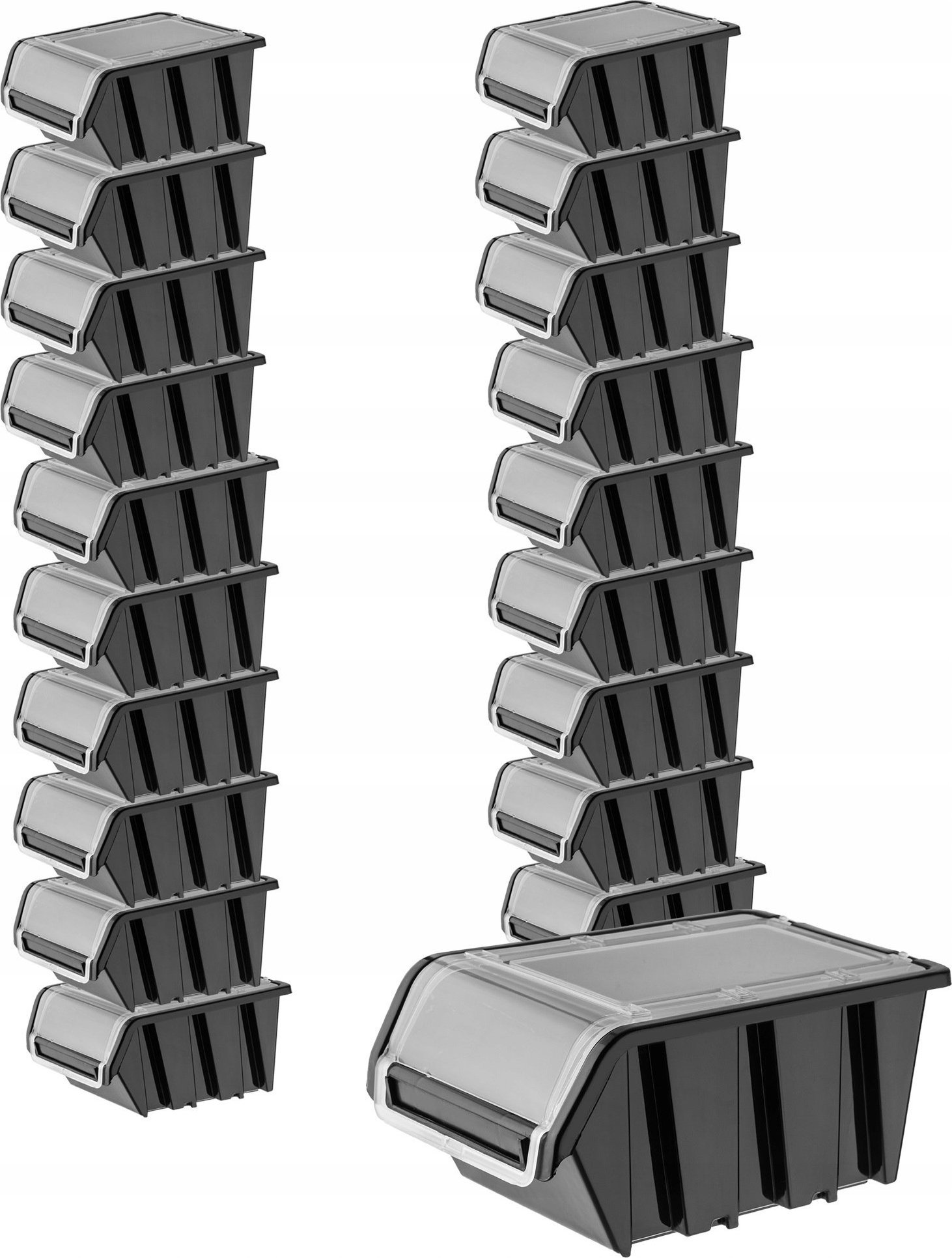 Kadax Pojemnik Kuweta Warsztatowa 195x120mm Zestaw 20szt