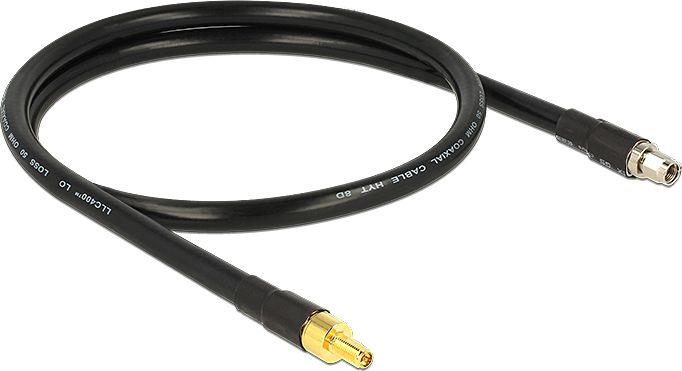 Delock 1m czarny (13013)