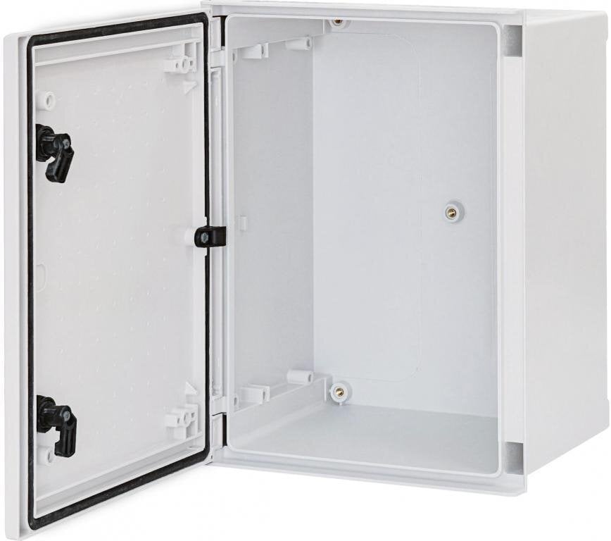 Obudowa poliestrowa bez płyty montażowej 400x300x200mm 1000VDC 1500VAC IP66 IK10 EPC 40-30-20 001102601