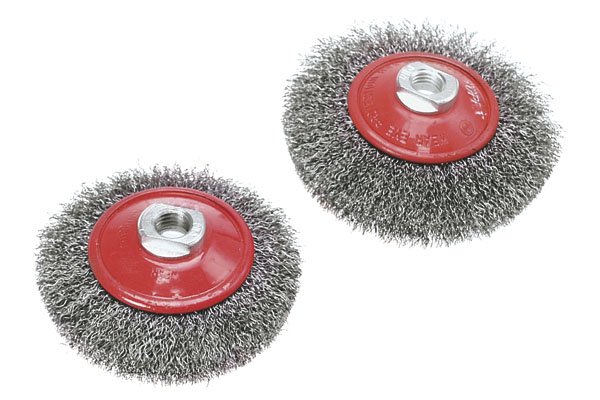 Verto Szczotka tarczowo-kątowa M-14 druciana 115mm 62H121