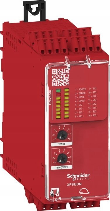 Schneider Electric Preventa XPS Universal Moduł bezpieczeństwa Kat.4 24 V AC/DC 3 Z + 1 R Zaciski sprężynowe XPSUDN13AC