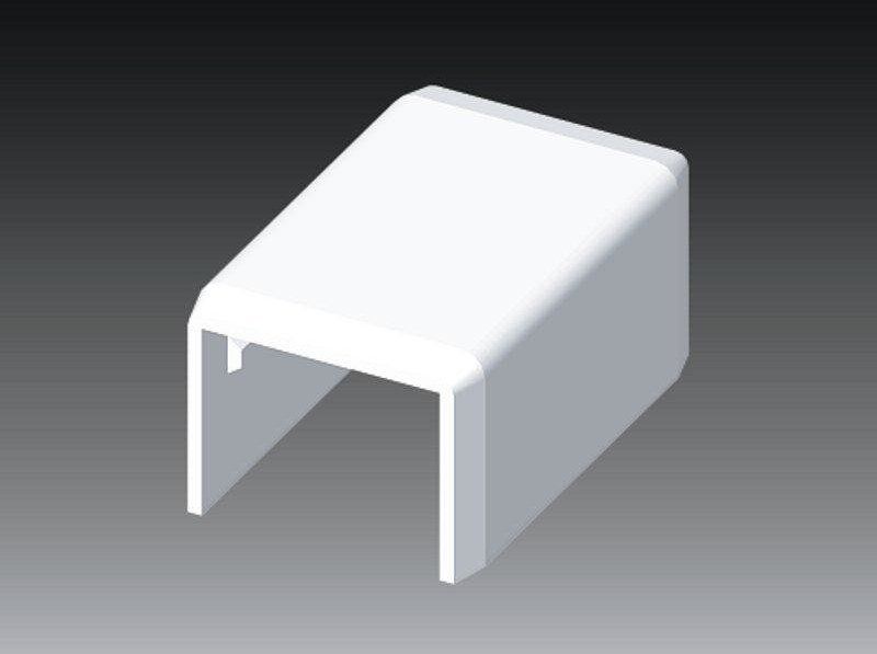 Kopos Pokrywa łącząca LHD biała 40 x 20mm (8632)