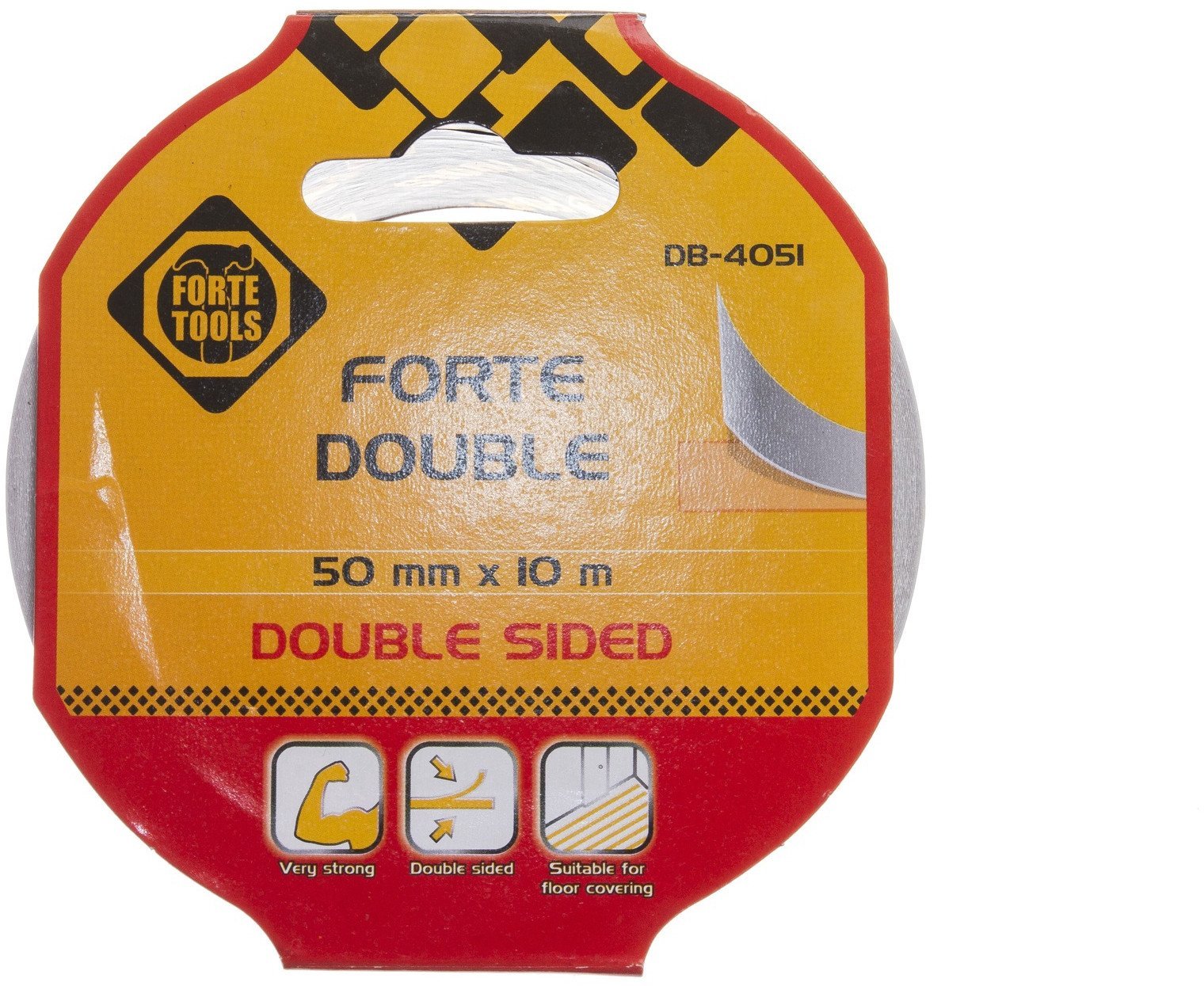 DOUBLESIDED ADHESIVE TAPE 10M X 50 MM