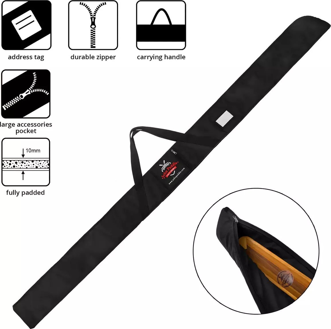 John Paddle Torba Pokrowiec na Wiosło Grenlandzkie John Paddle Paddle Bag Uniwersalny