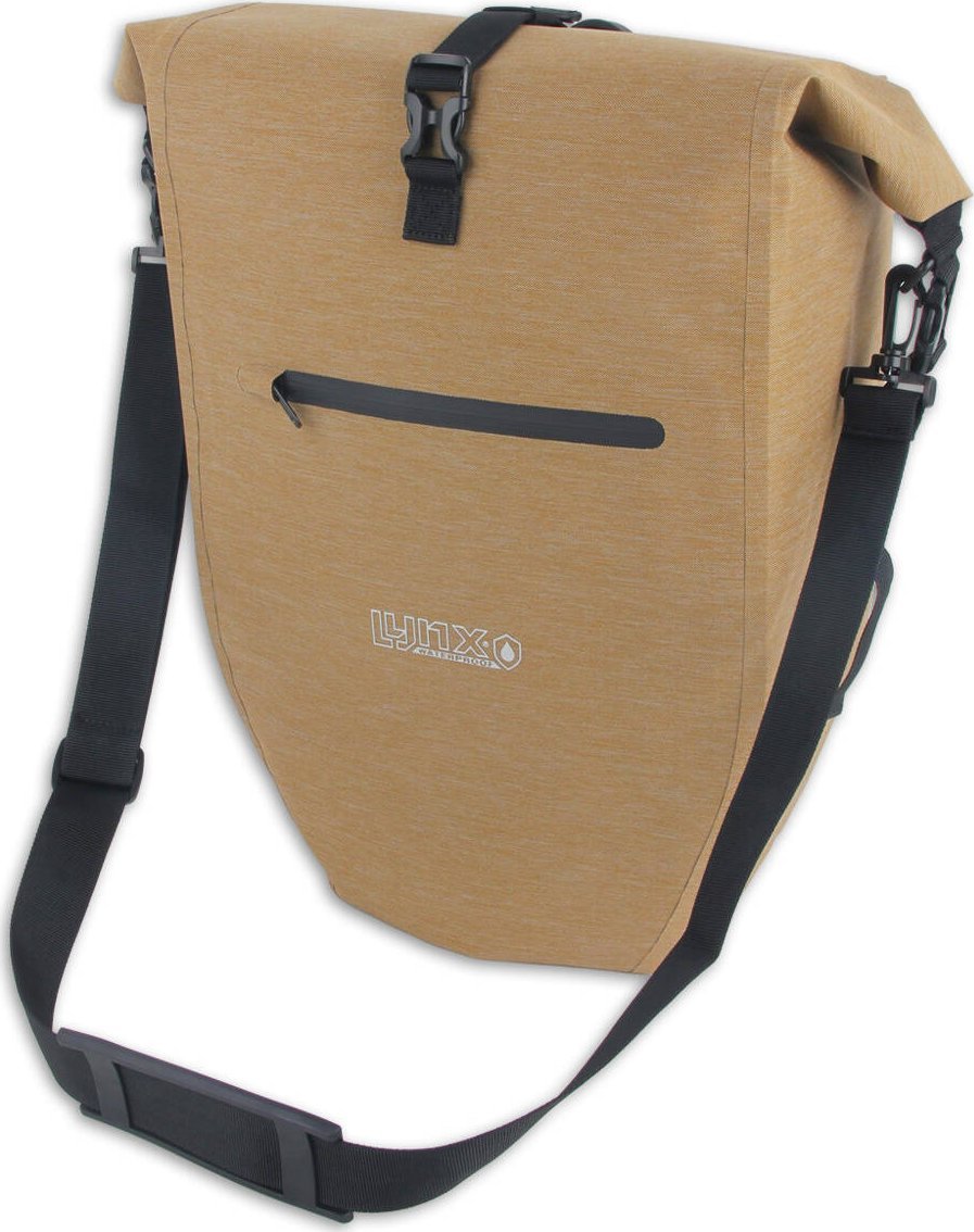 Lynx Sakwa Lynx Hayes Wodoodporna 29 L - brązowa Uniwersalny