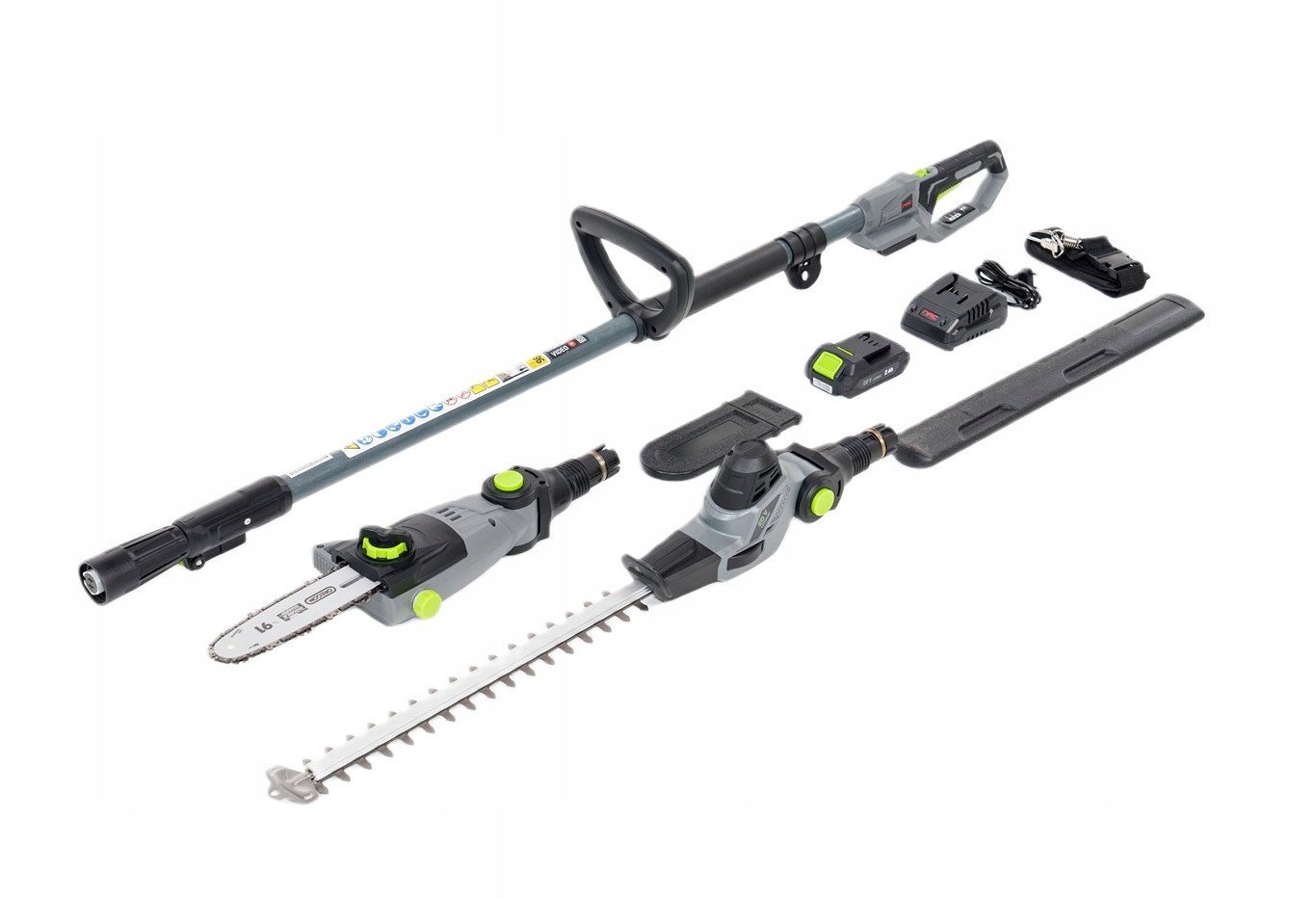 Urządzenie wielofunkcyjne PHCB20E-B20-S NAC Akumulatorowe: nożyce do żywopłotu + okrzesywarka do gałęzi