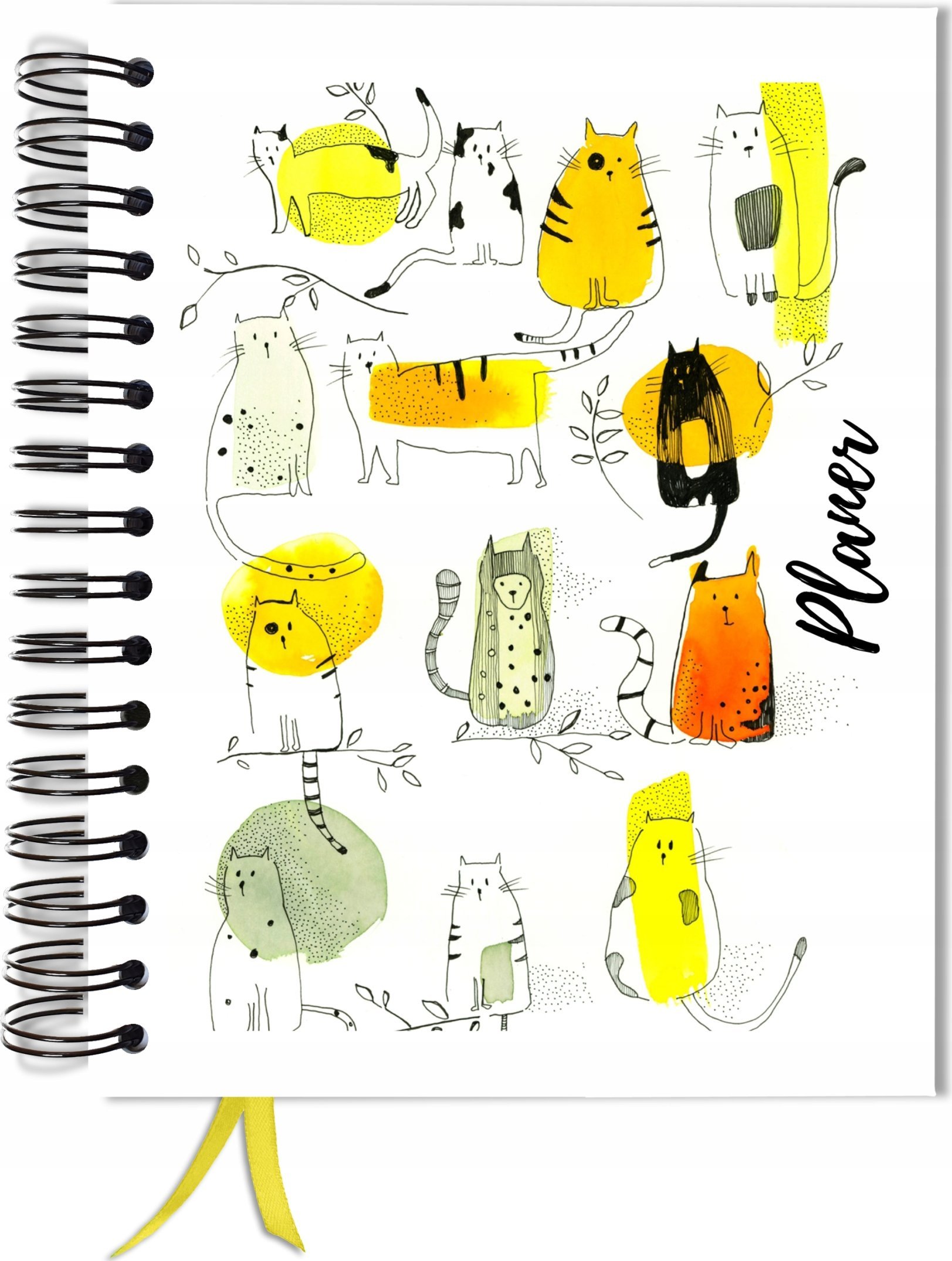 TadaPlanner Kalendarz terminarz bez dat planer książkowy A5+