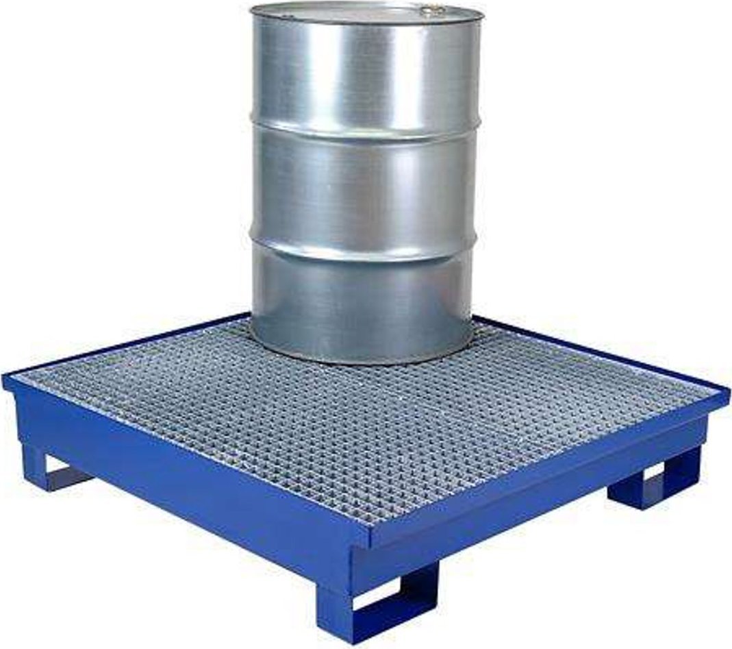 Meva Wanna wychwytowa metalowa na 4 beczki 200L 120x120cm