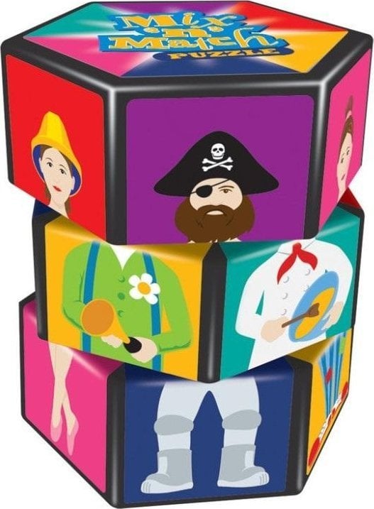 Obkręcane puzzle Postacie