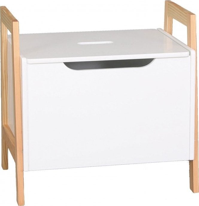 Žaislų dėžė Judy Wild, balta/ruda