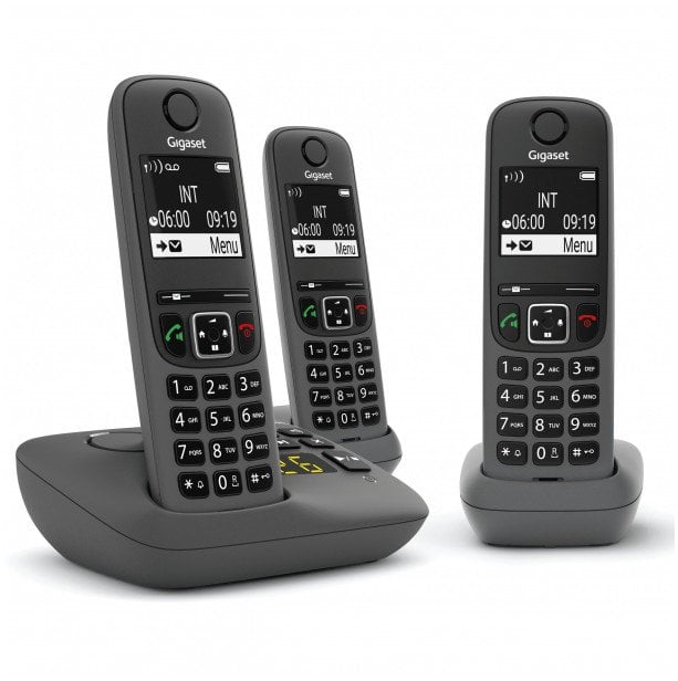 Telefon stacjonarny Gigaset Gigaset AE690A Trio anthracite