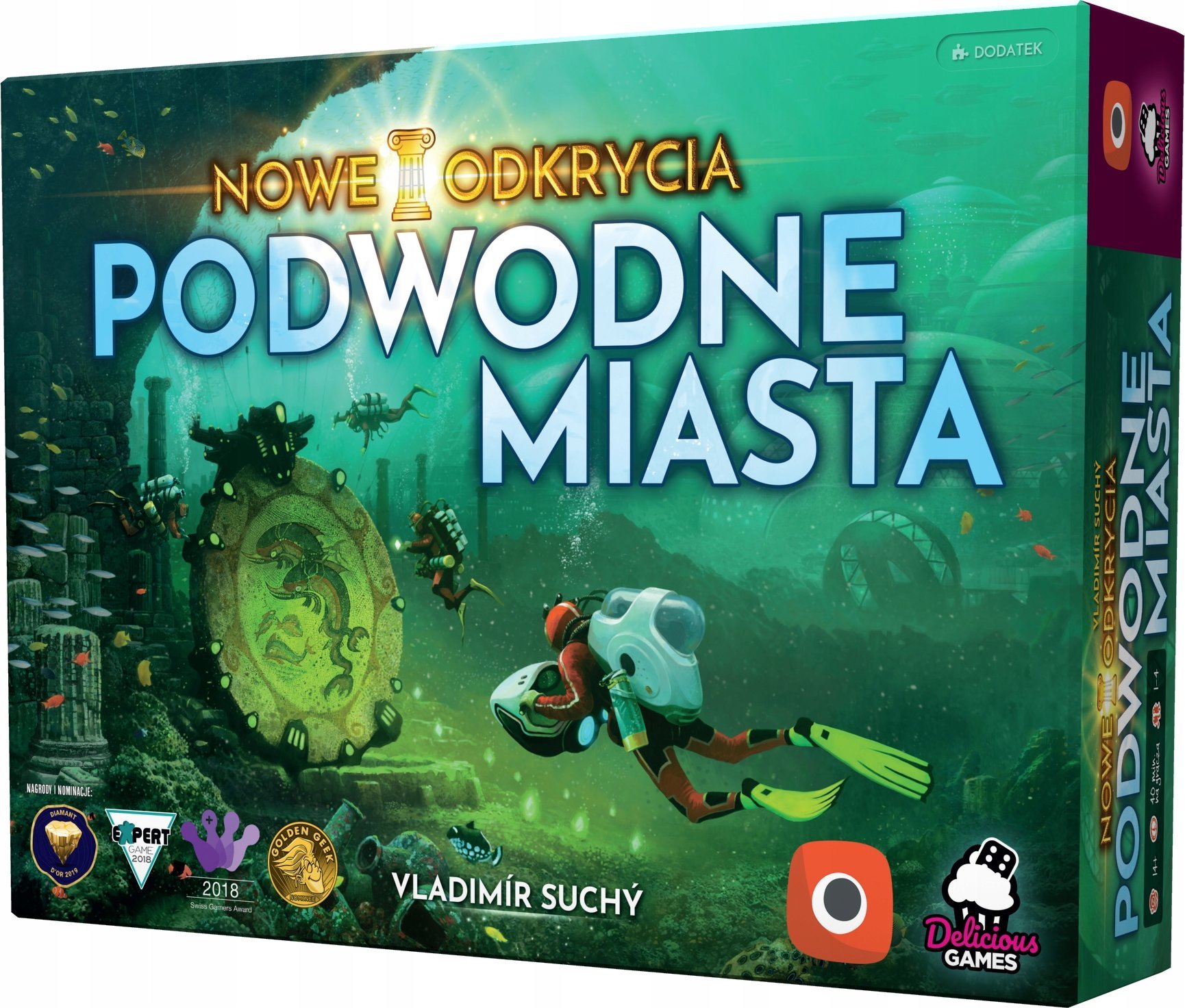Portal Games Dodatek do gry Podwodne miasta: Nowe odkrycia