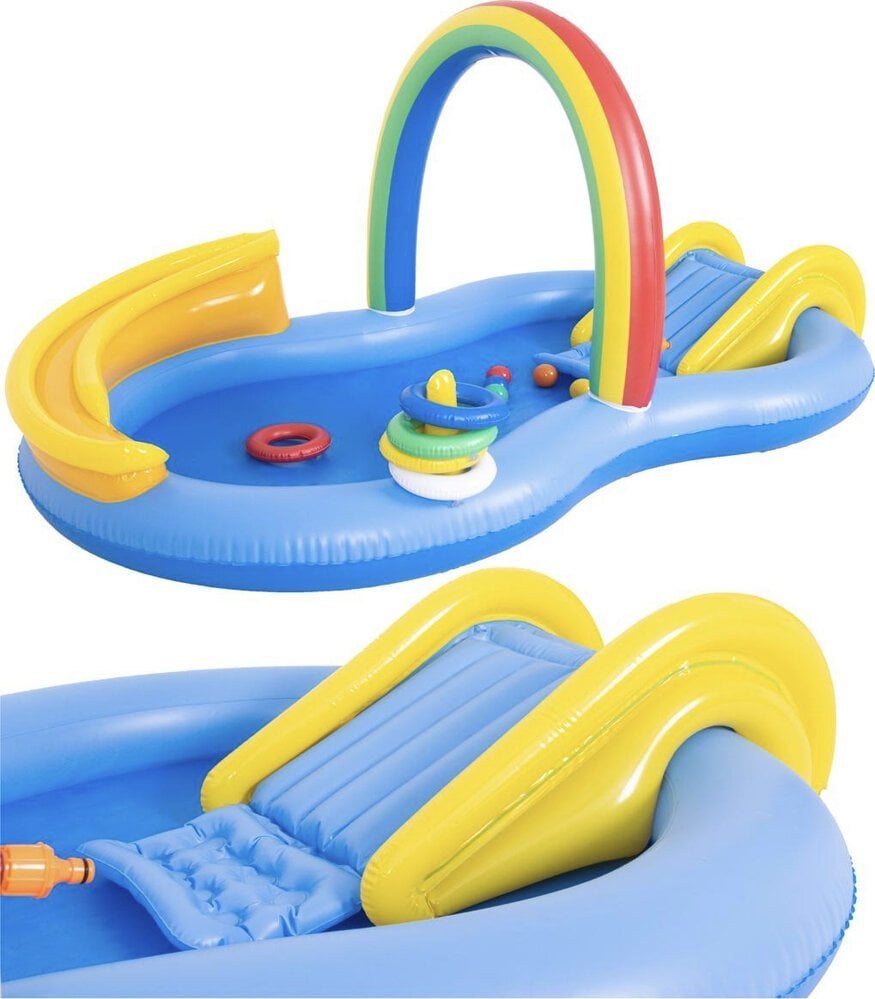 JiLong BASEN DZIECIĘCY PLAC ZABAW TĘCZA 220x122CM 51348