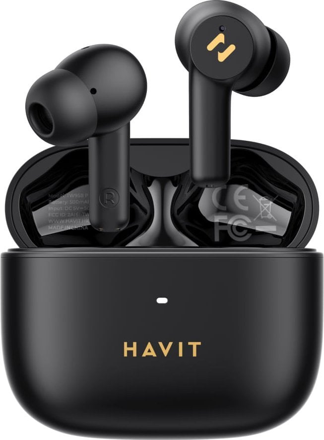 Bezprzewodowe słuchawki TWS Havit TW958 PRO (czarny)