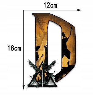 Girlanda Baner URODZINY HappyBirthday - 180cm - HARRY POTTER