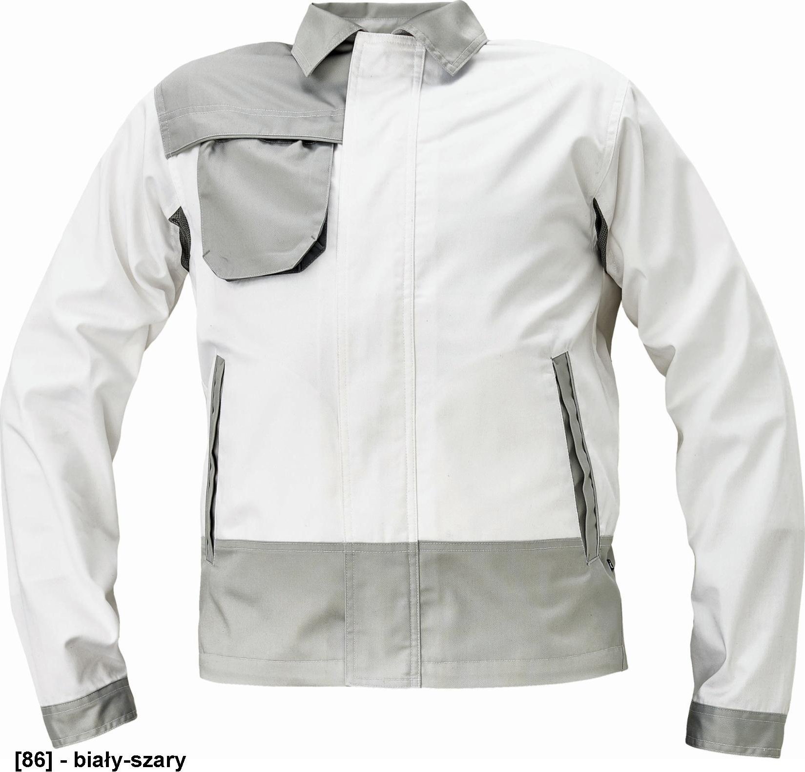 CERVA MONTROSE - kurtka - biały-szary 62