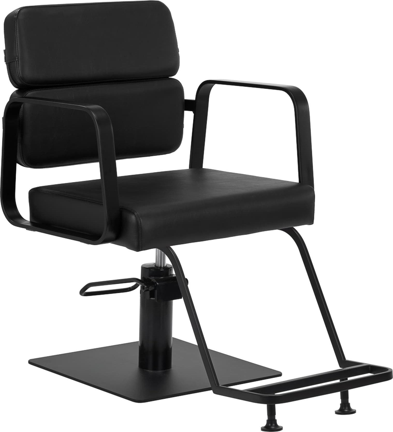 Activeshop Gabbiano fotel fryzjerski Porto czarno czarny