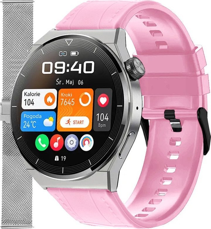 Smartwatch Enter SAT.111.239.1411-SET Różowy
