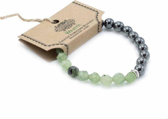 Lovrin Bransoletka z fasetowanych kamieni - Bogactwo