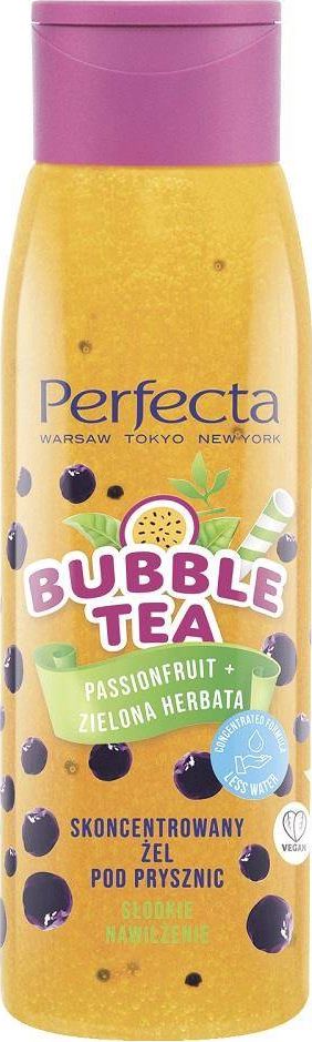 Perfecta Bubble Tea skoncentrowany żel pod prysznic Passionfruit & Zielona Herbata 400ml