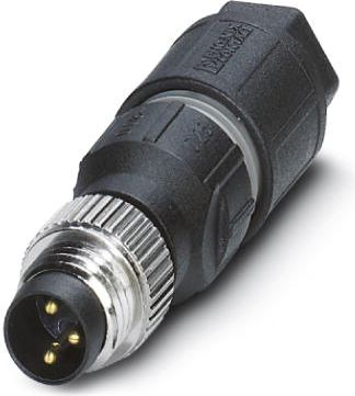 Phoenix Contact Złącza czujników urządzeń wykonawczych 3P prosty M8 SACC-M 8MS-3QO-0,25-M (1441008)