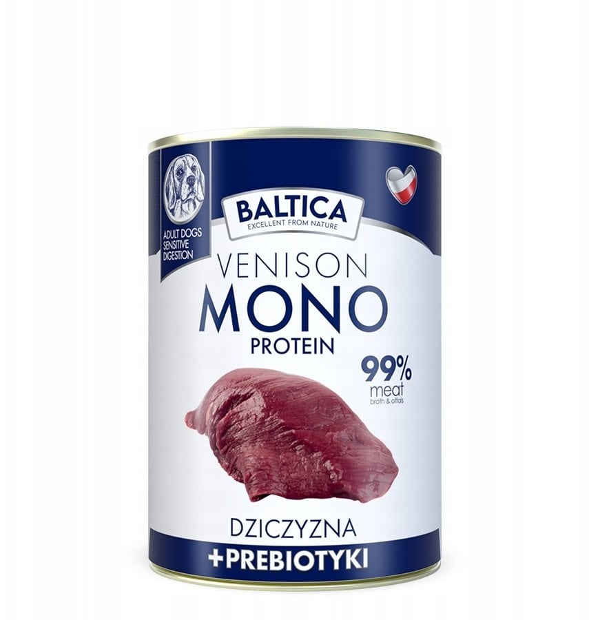 BALTICA NUTRACEUTIC Venison 99% & prebiotics 400g 400g