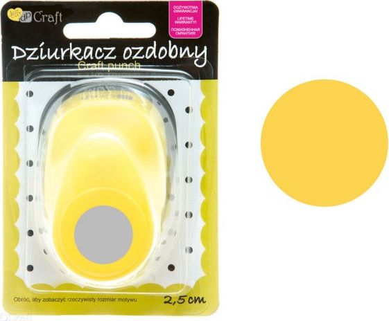 Dalprint Dziurkacz ozdobny 2.5 cm Koło (AD876DLP)