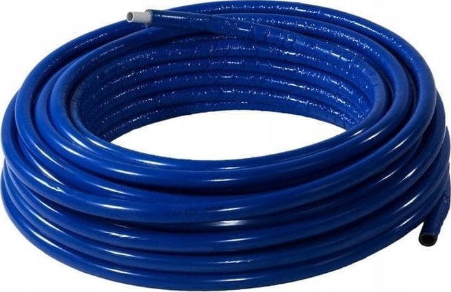 Perfexim 700PER-IZO N Rura PERT-Al-PERT 16x2,0 100mb w otulinie polietylenowej 9mm niebieska
