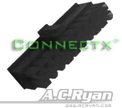 AC Ryan Connectx™ ATX20pin Female - Black 100x Czarny